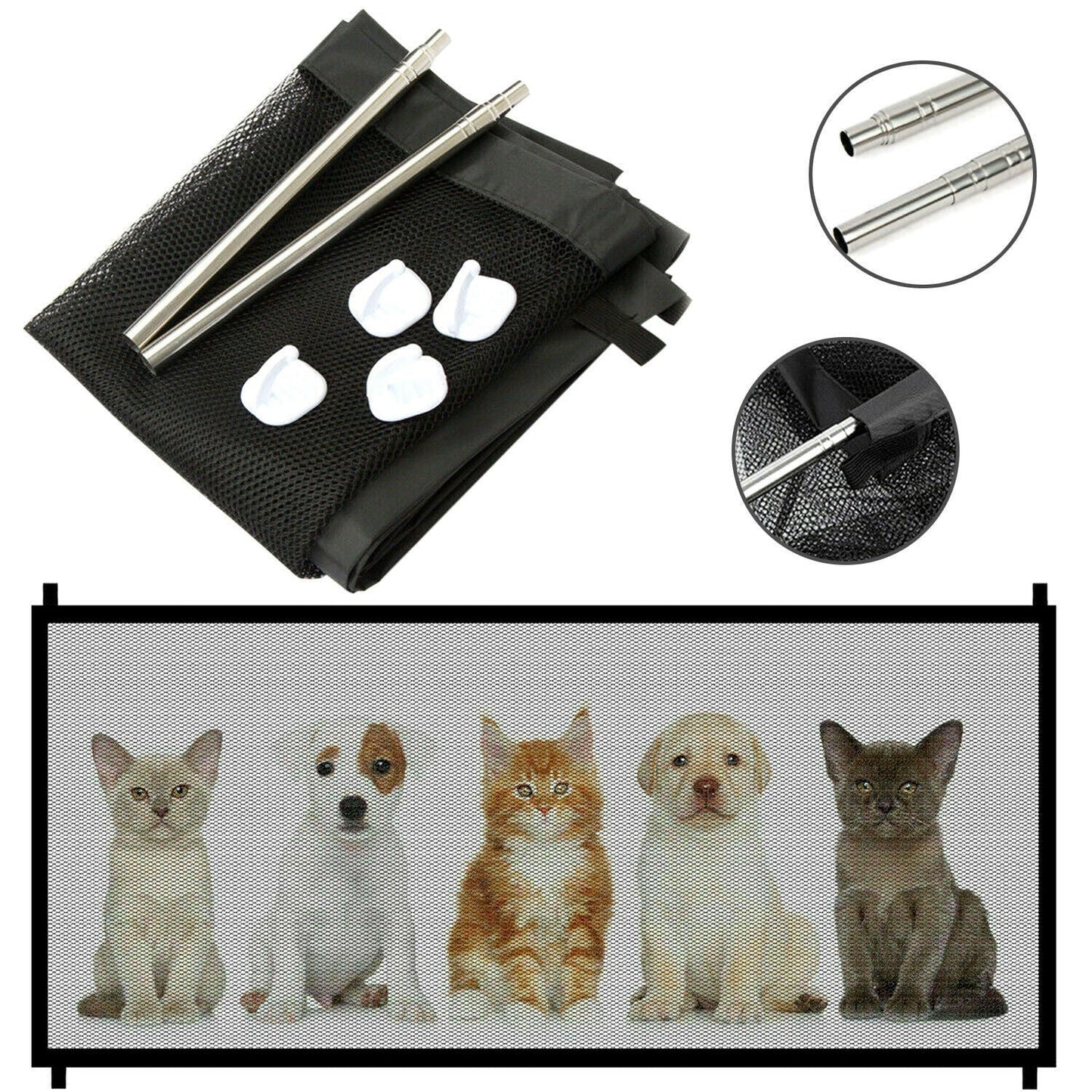 Pets Dog Cat Baby Safety Gate